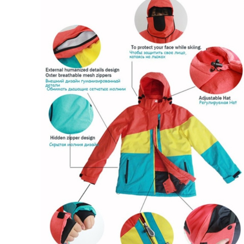 Colorful Women's Jacket - Picture 8 of 9